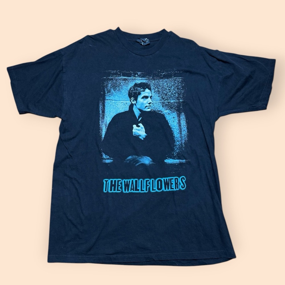 Vintage 1990s The Wallflowers T Shirt Men’s XL Black Vtg 90s Jakob Dylan